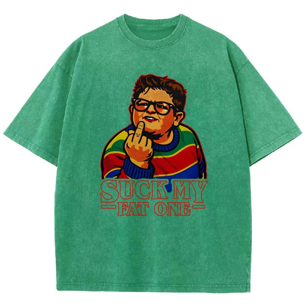 Suck My Fat One Vintage Distressed T-shirt