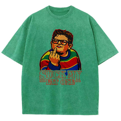 Suck My Fat One Vintage Distressed T-shirt