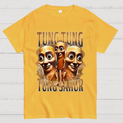 Tung Tung Tung Sahur Unisex Geek T-Shirt