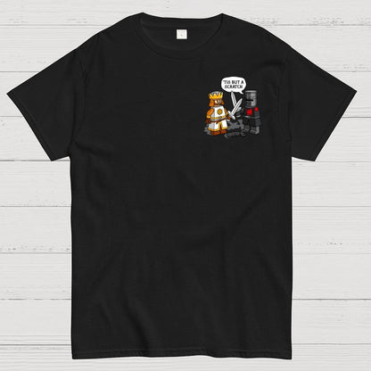 King Vs Knight Front And Back Printing Geek T-Shirt