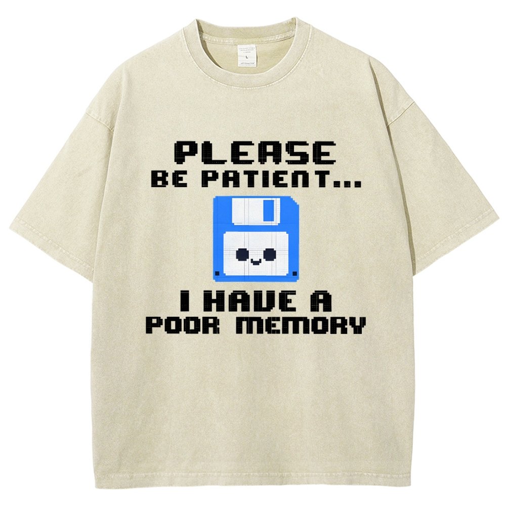 Floppy poor memory Vintage Distressed T-shirt
