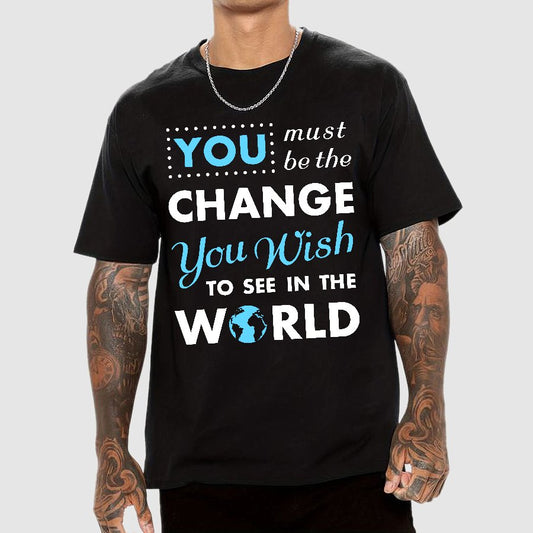 Be the Change Geek T-Shirt