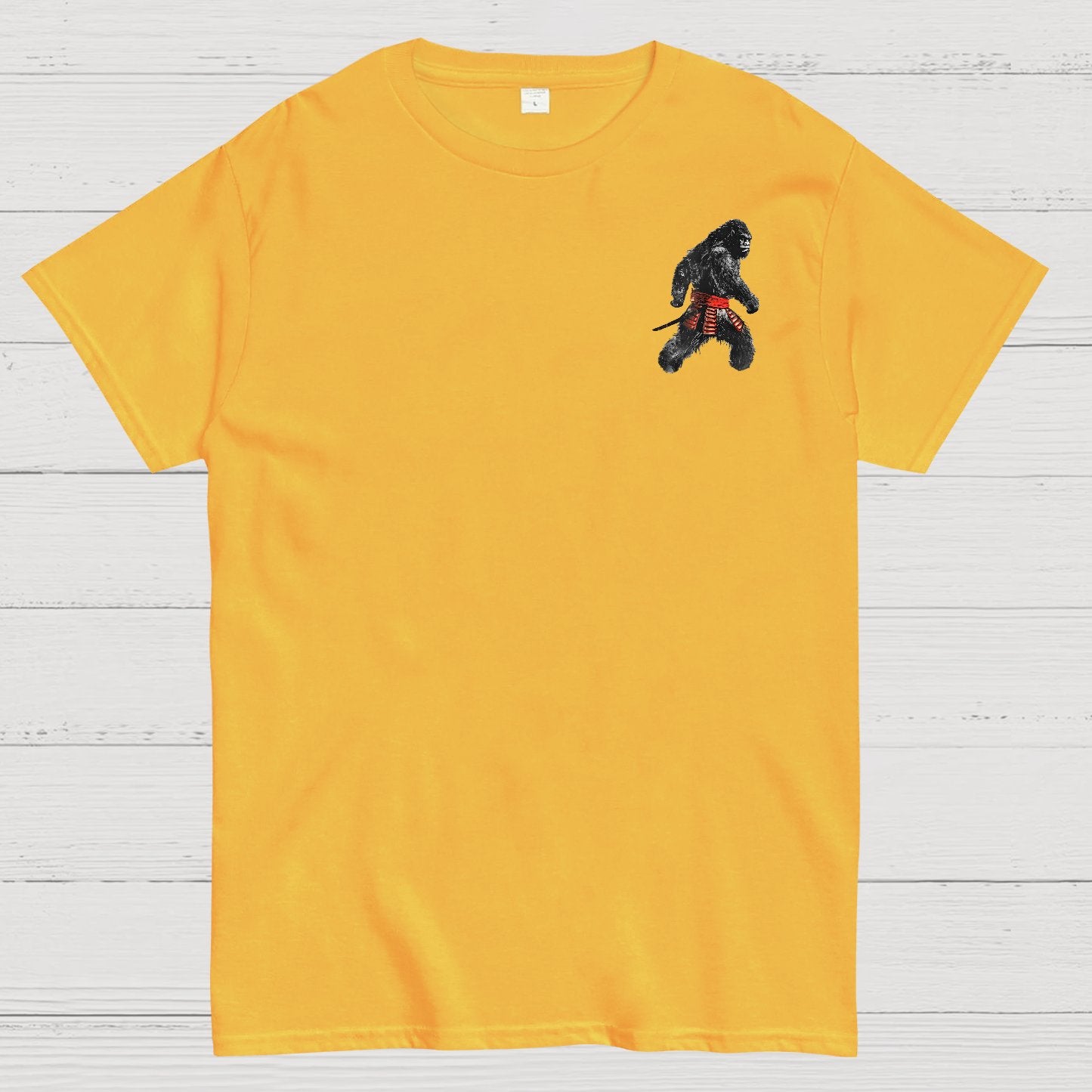 Funny Samurai Ukiyo-e Vintage Graphic Geek T-Shirt