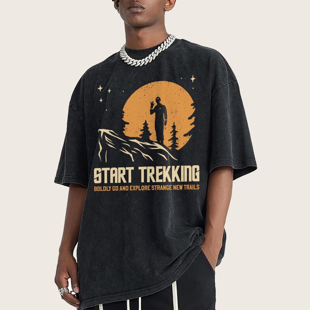 Start Exploring Vintage Distressed T-shirt