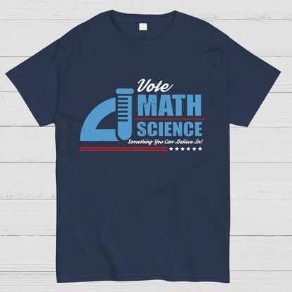Vote Math & Science Geeky T-Shirt