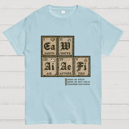 Periodic Table Vintage Nerdy T-Shirt