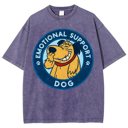Dog Support or not Vintage Distressed T-shirt