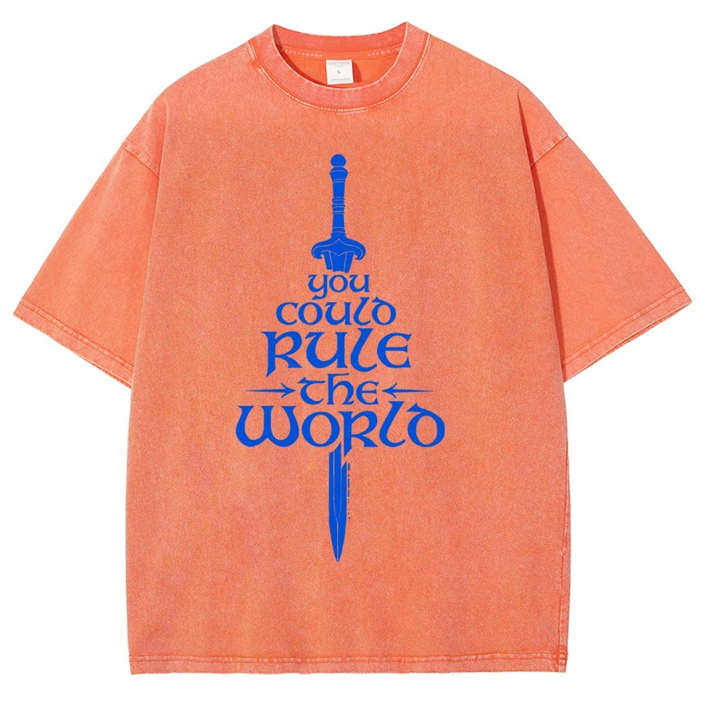 You Could Rule the World Vintage Distressed T-shirt