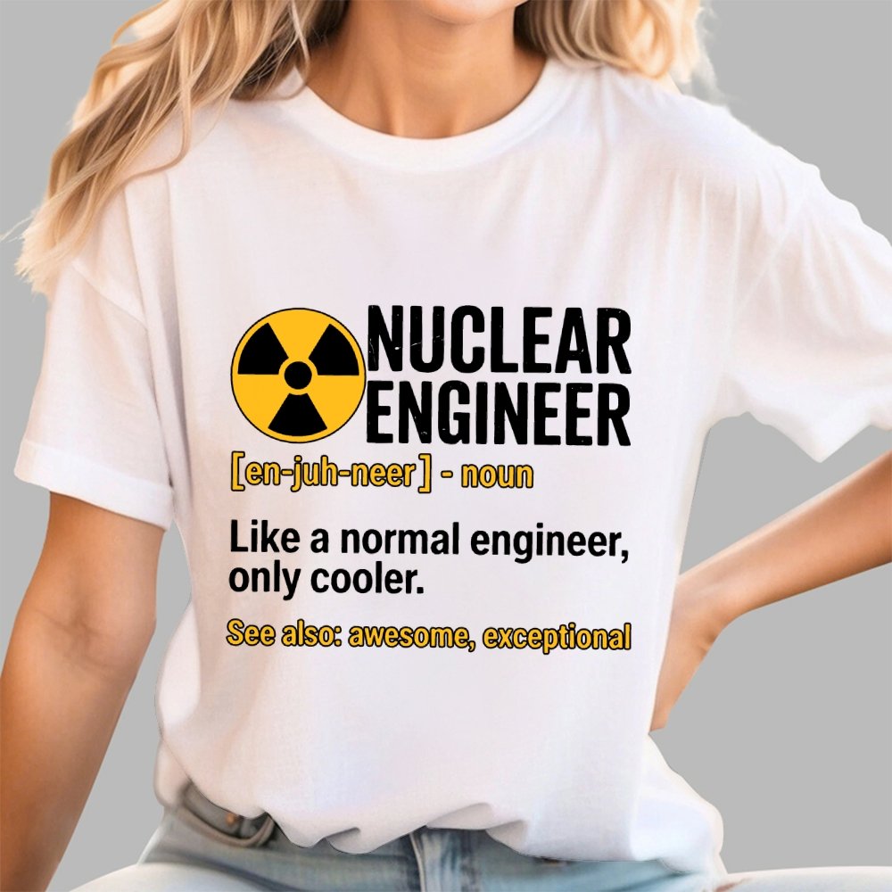 Nuclear Engineering Radioactive Chernobyl Geek T-Shirt