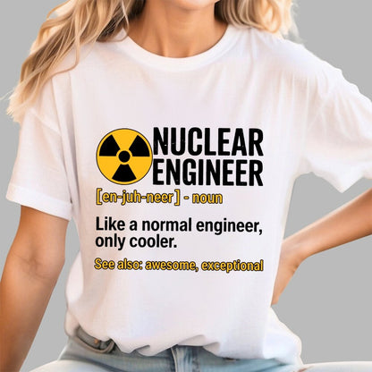 Nuclear Engineering Radioactive Chernobyl Geek T-Shirt