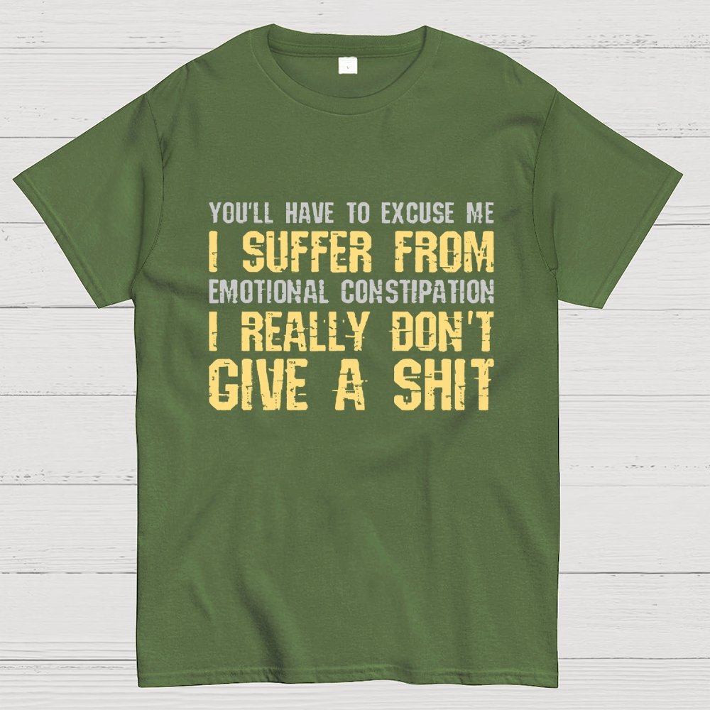 Emotional Constipation Geek T-Shirt