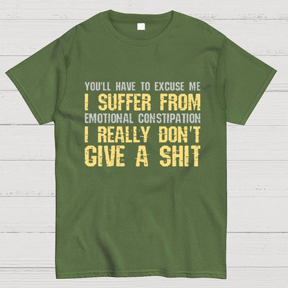 Emotional Constipation Geek T-Shirt