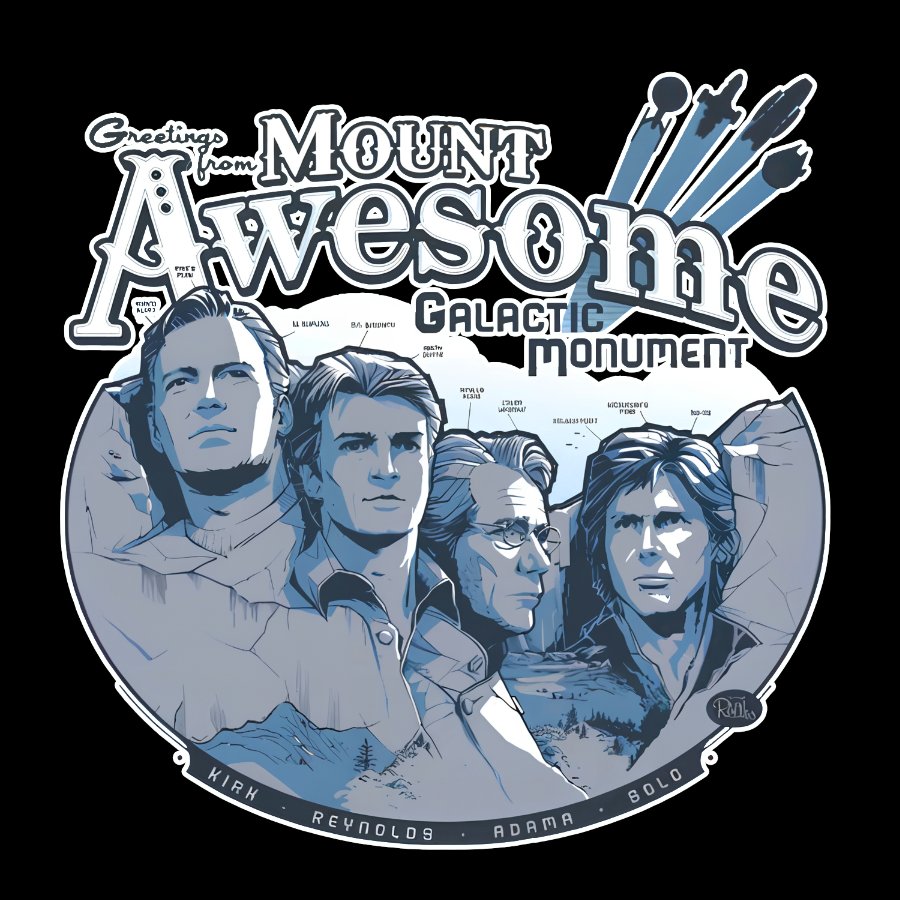 Mt. Awesome Geek T-Shirt
