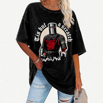 Tis But A Scratch Vintage Distressed T-shirt