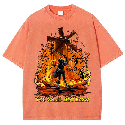 Defender of the Old Land REMIX Vintage Distressed T-shirt