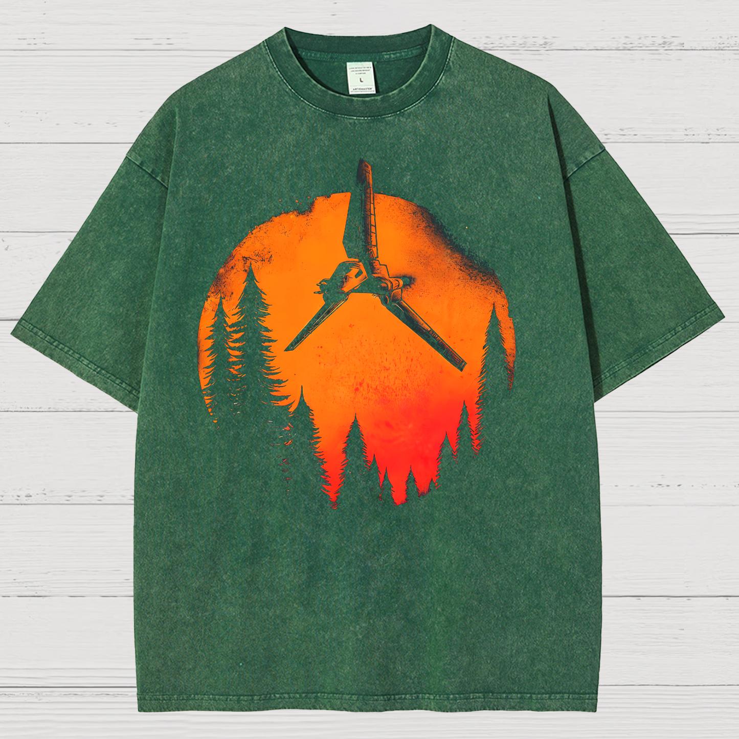 Unidentified Flying Vehicle Vintage Distressed T-shirt