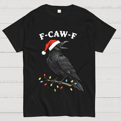 Christmas Funny Crow Geek T-Shirt