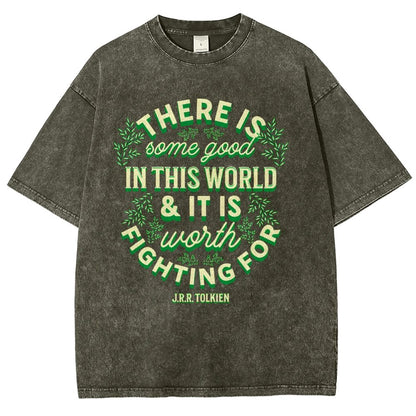 There is Some Good in This World Vintage Distressed T-shirt
