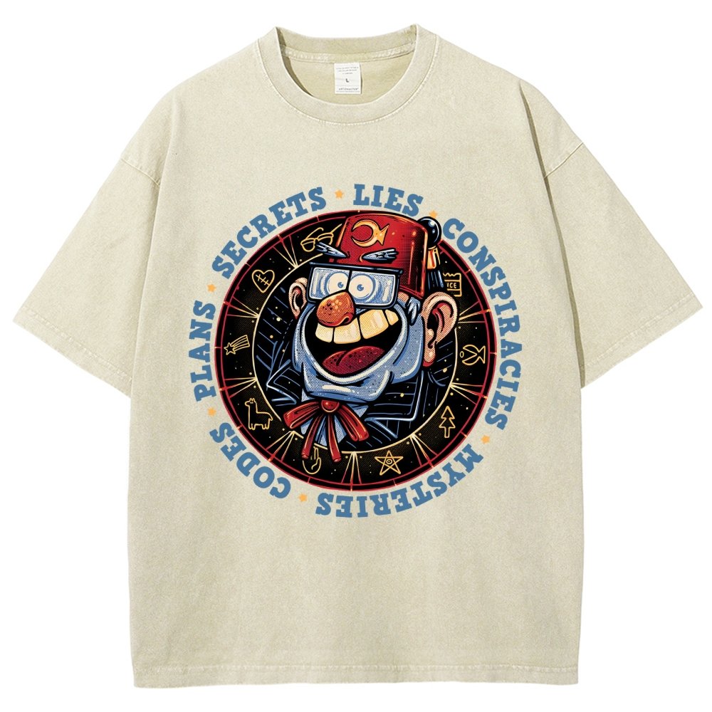 The Fall Of Secrets Vintage Distressed T-shirt