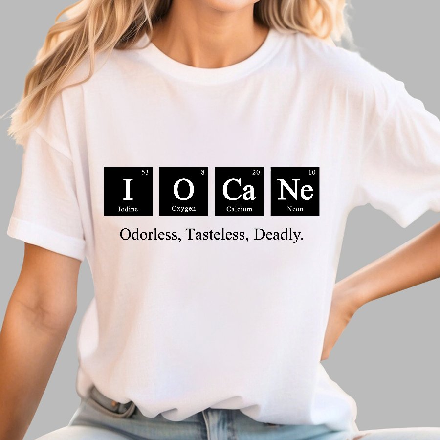Iocane Odorless Tasteless Deadly Geek T-Shirt