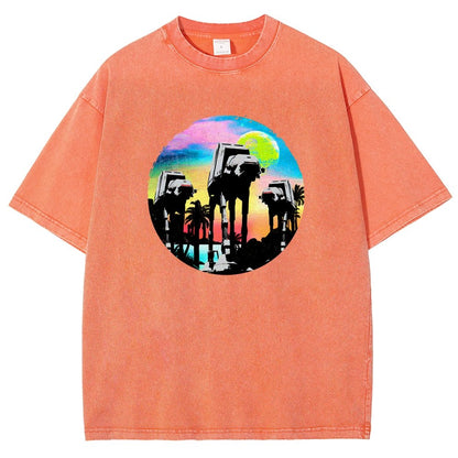 Retro Walker Adventure Vintage Distressed T-shirt