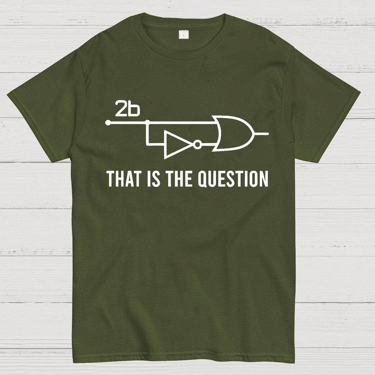 To Be Or Not To Be - Funny Electrical Engineer Circuit Geek T-Shirt