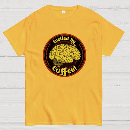 Fulled By Coffee Brain Geek T-Shirt