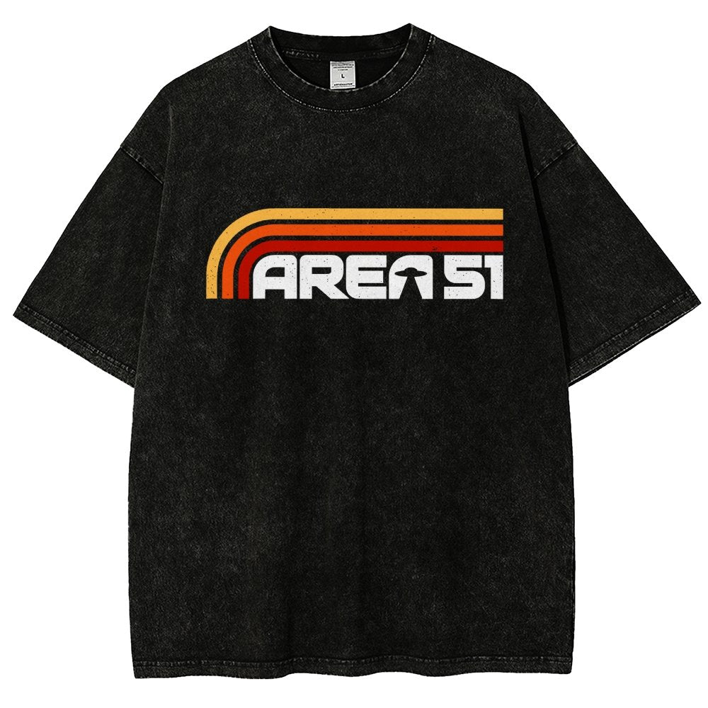 Area 51 Vintage Distressed T-shirt