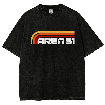 Area 51 Vintage Distressed T-shirt