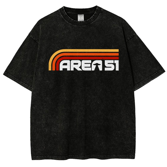 Area 51 Vintage Distressed T-shirt