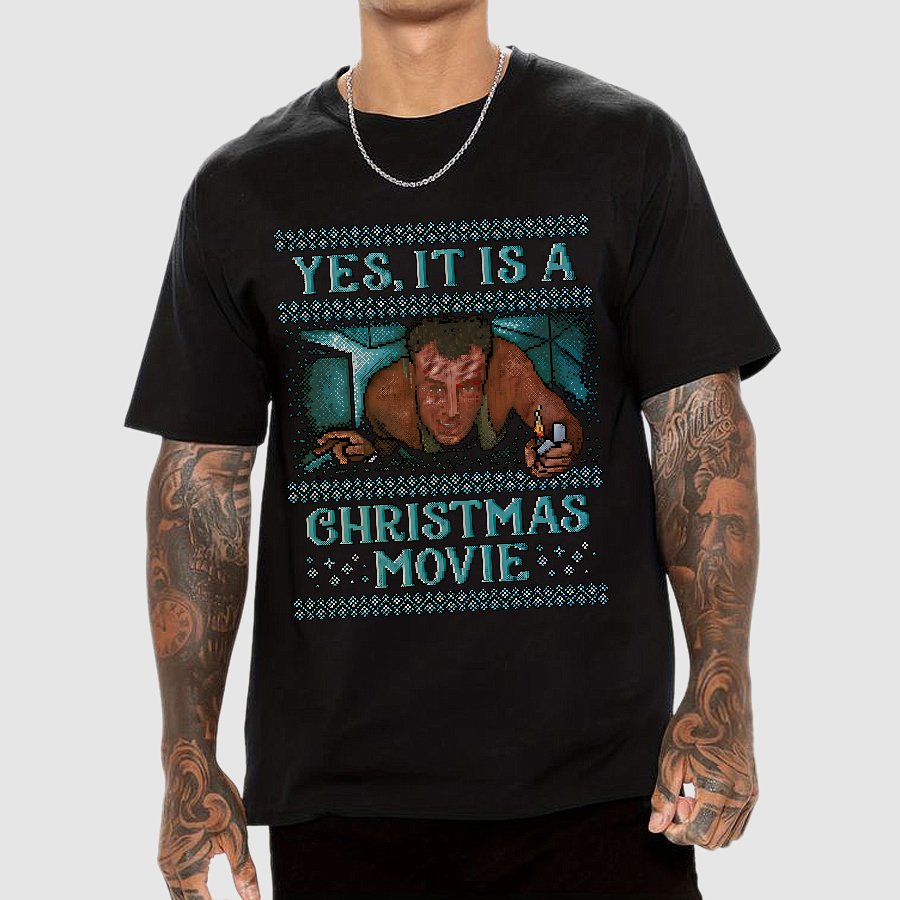 Gen-X Christmas Movie Geek T-Shirt