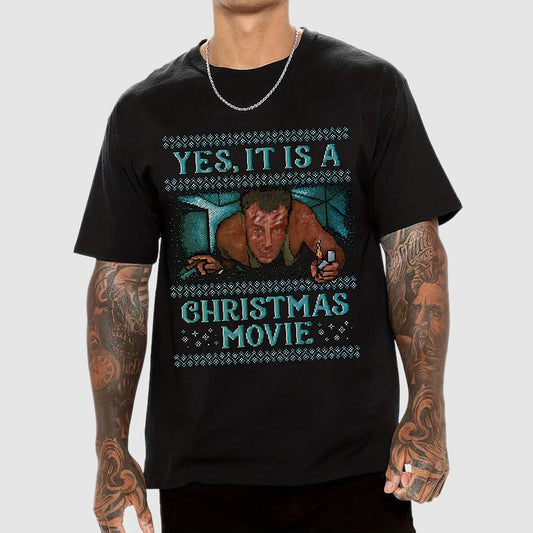 Gen-X Christmas Movie Geek T-Shirt