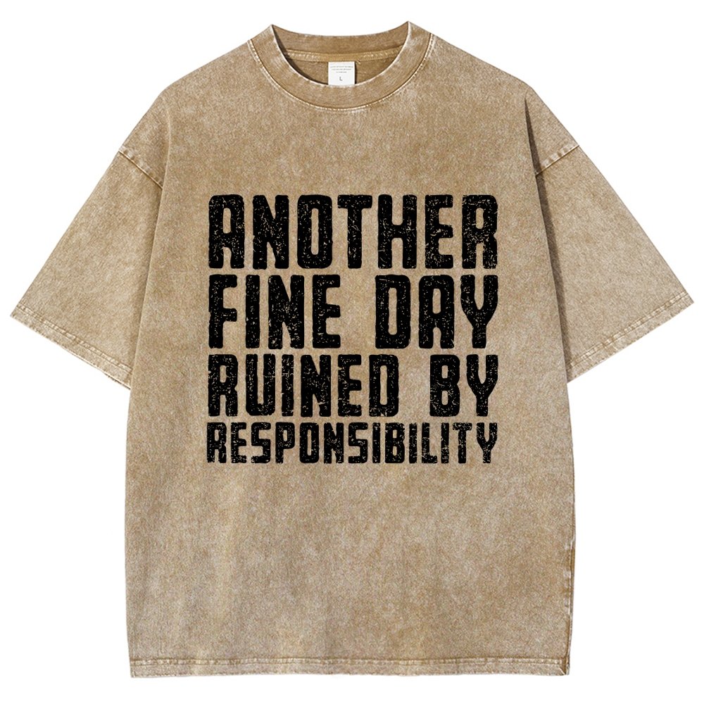 Another Fine Day Vintage Distressed T-shirt