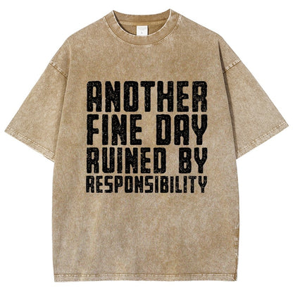 Another Fine Day Vintage Distressed T-shirt