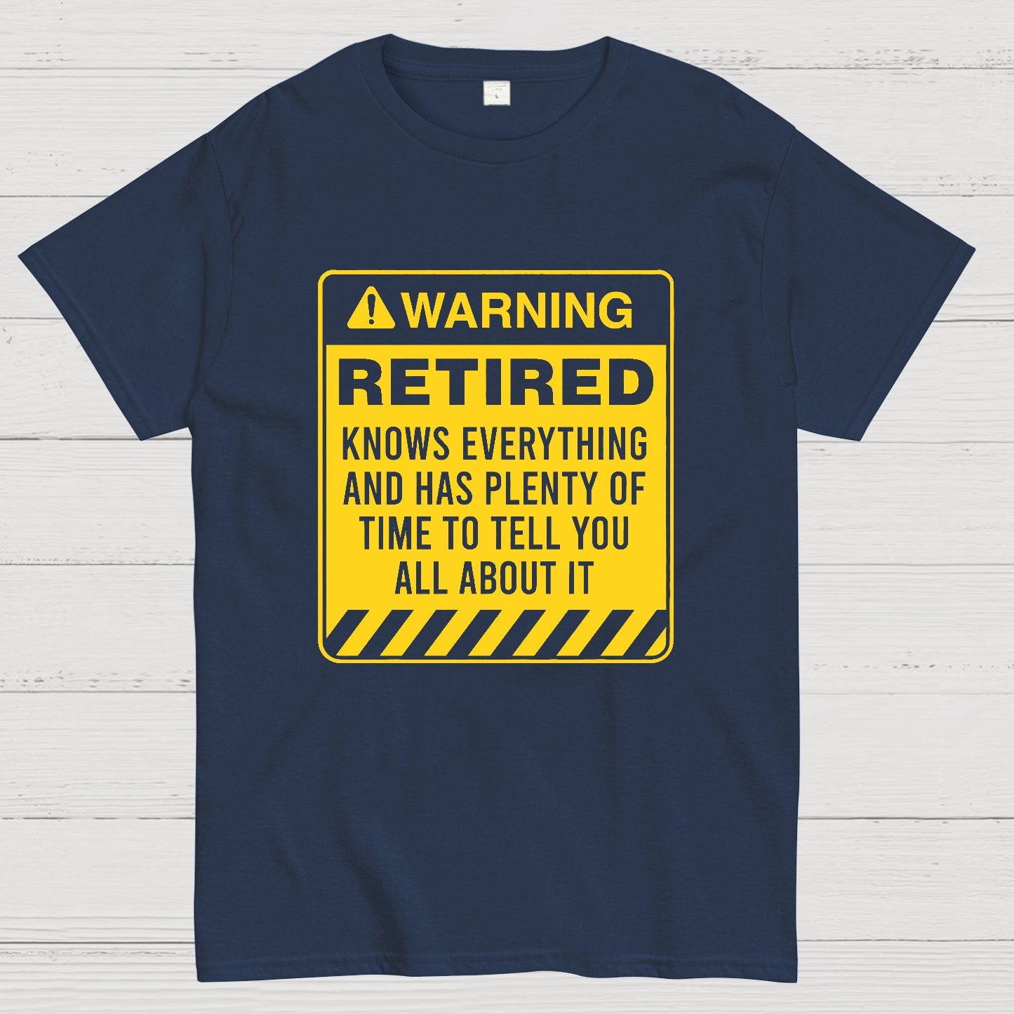 Retired Warning Geek T-Shirt