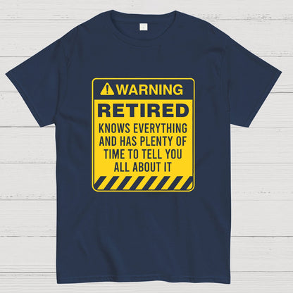 Retired Warning Geek T-Shirt