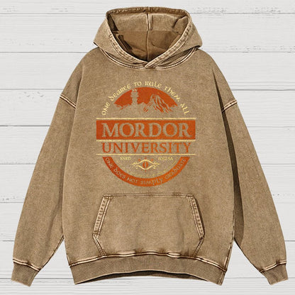 Graduation Is Not An Easy Thing Vintage Distressed Hoodie