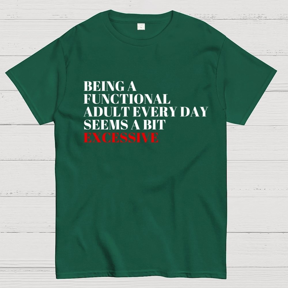 Functional Adult Geek T-Shirt