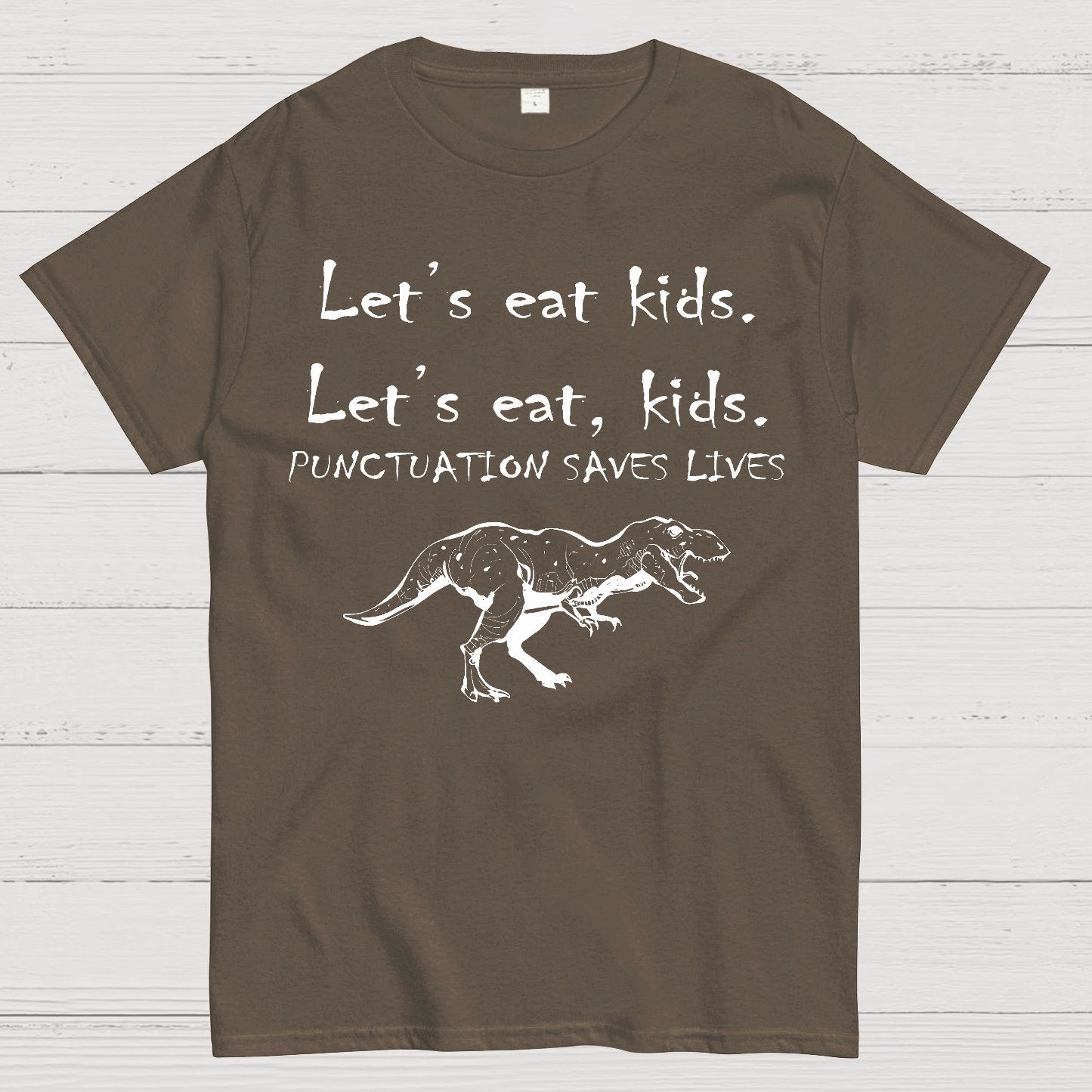 Punctuation Saves Lives .Geek T-Shirt