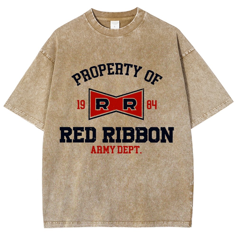 Property of red ribbon Vintage Distressed T-shirt