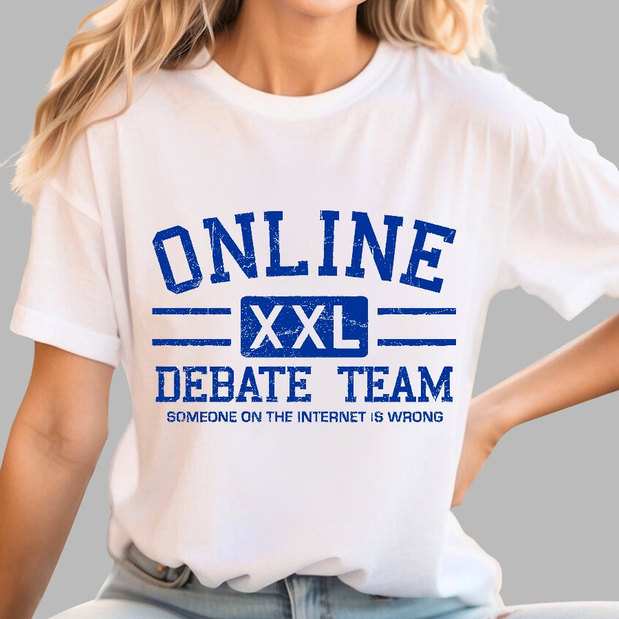 Online Debate Team Geek T-Shirt