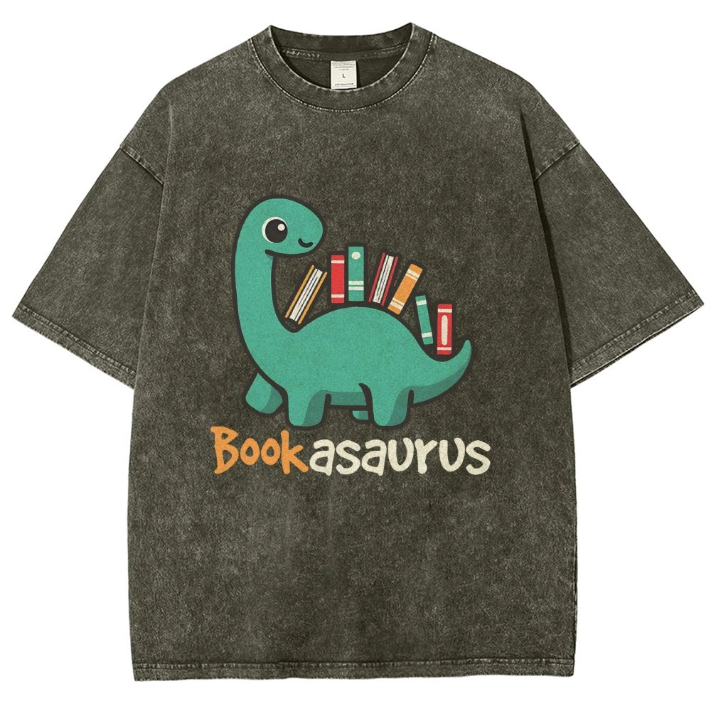 Bookasaurus Vintage Distressed T-shirt