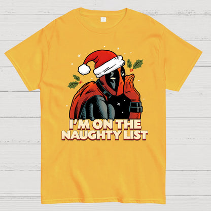 I‘m On The Naughty List Geek T-Shirt