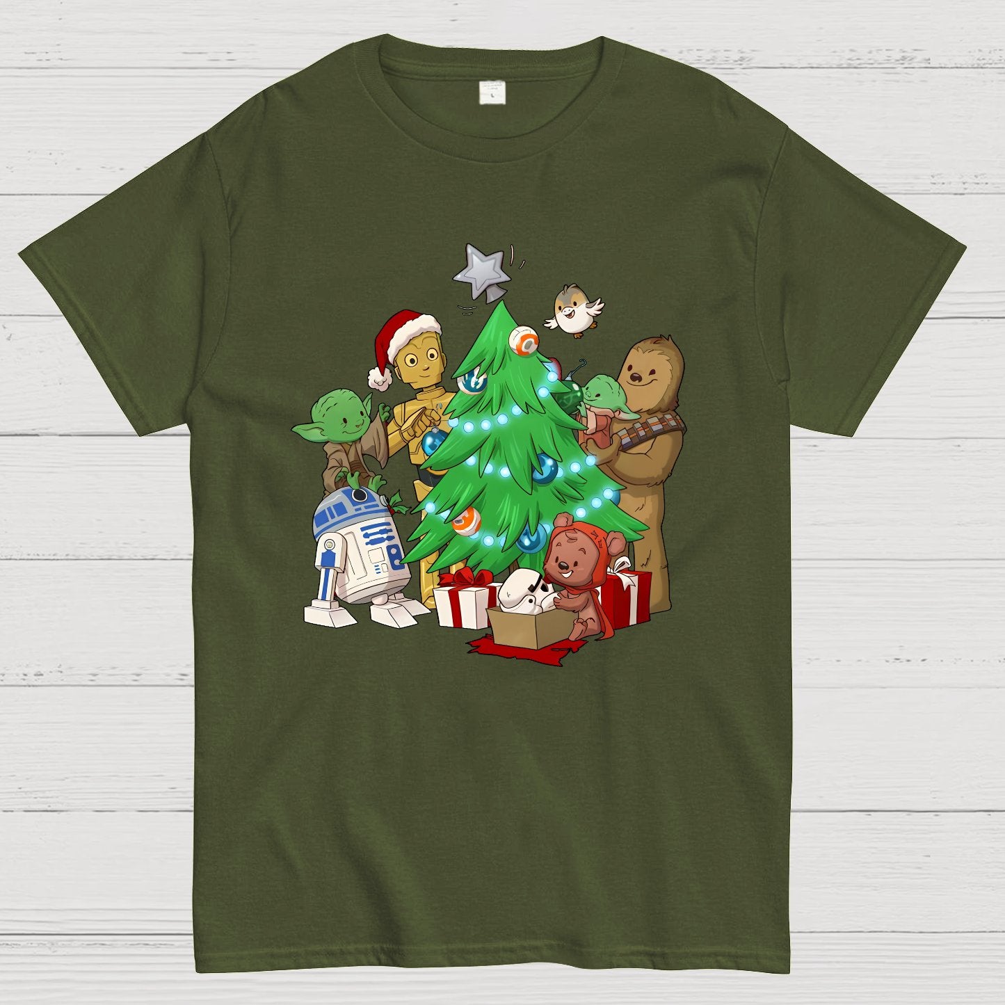 Christmas With Friends Geek T-Shirt