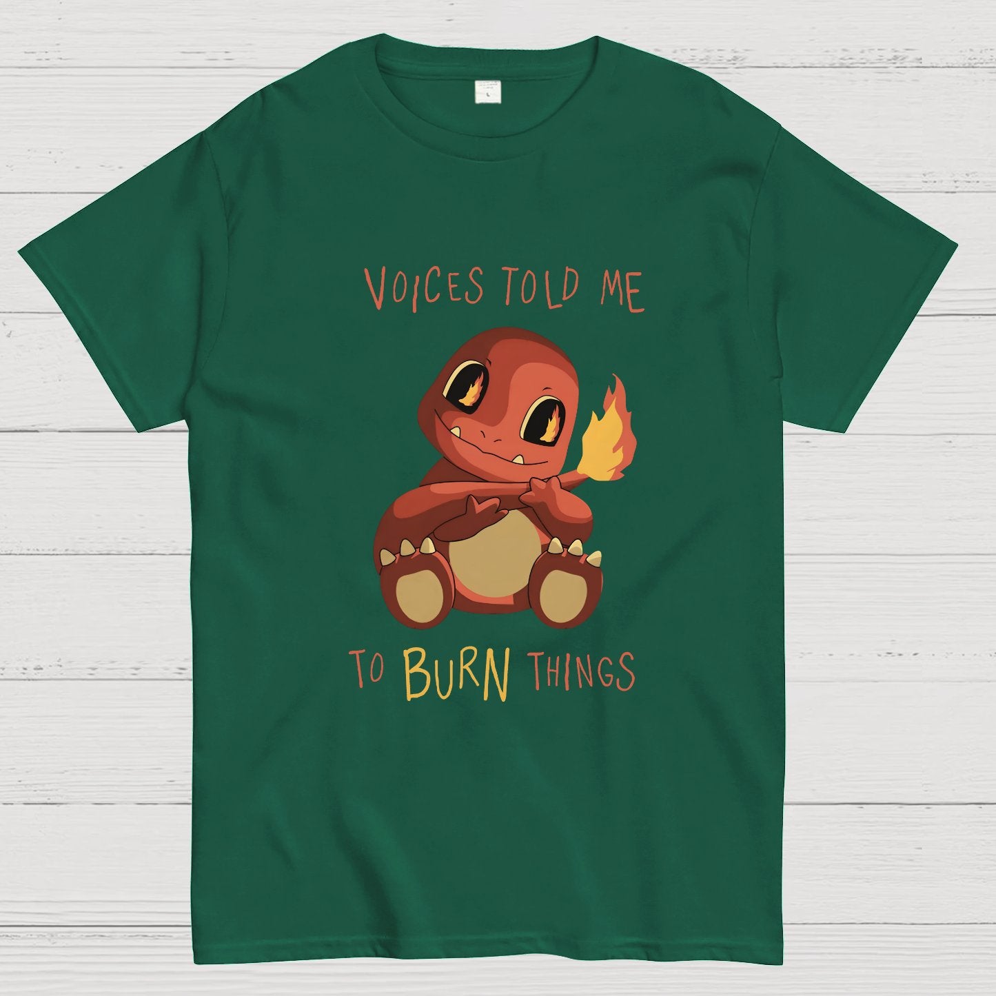 Voices Told me to Burn Things Geeky T-Shirt