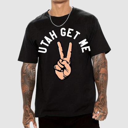 Utah Get Me Two Ocean Wave's Surf Shop Geek T-Shirt