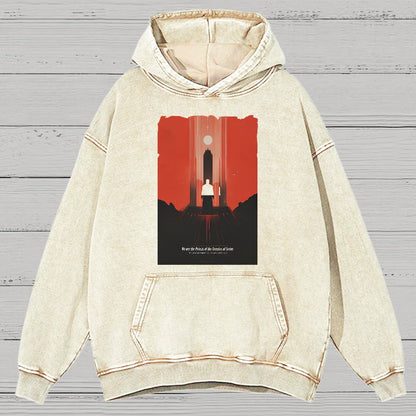 Syrinx Temple Priest Vintage Distressed Hoodie