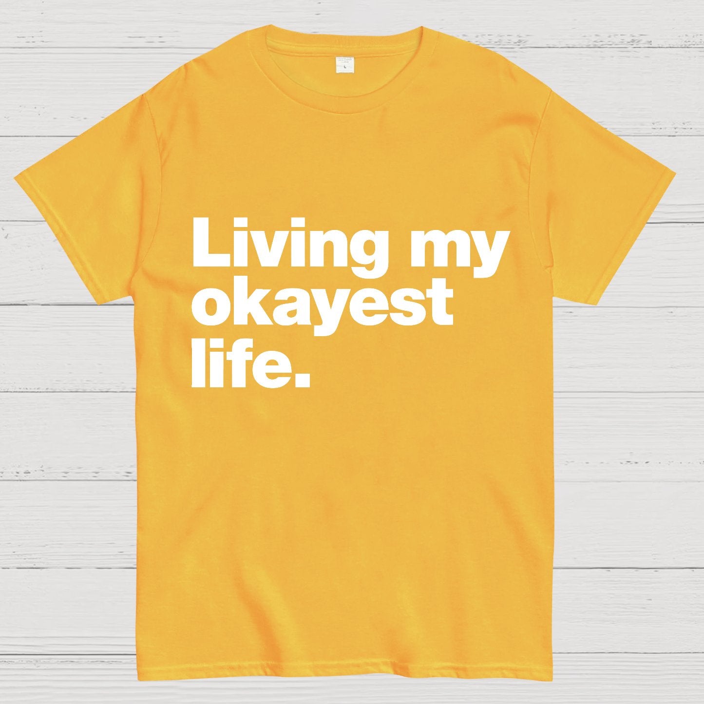 Living My Okayest Life Geeky T-Shirt