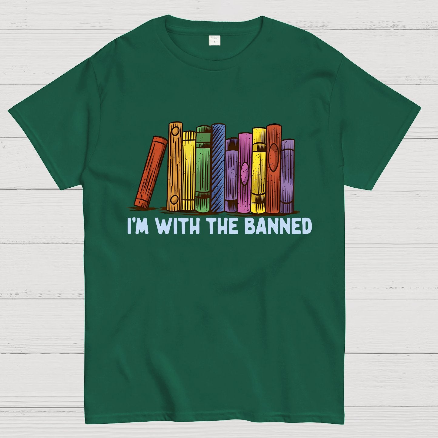 I'M With The Banned Geek T-Shirt