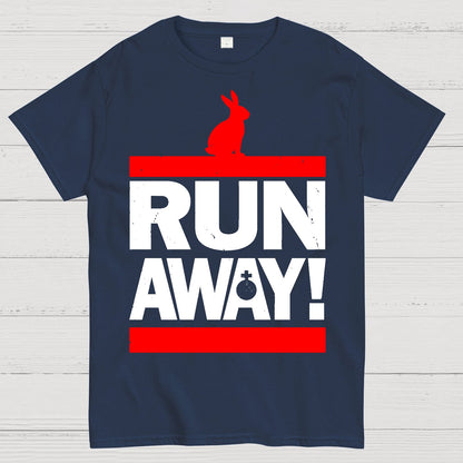 Run Away from the Rabbit! Geek T-Shirt